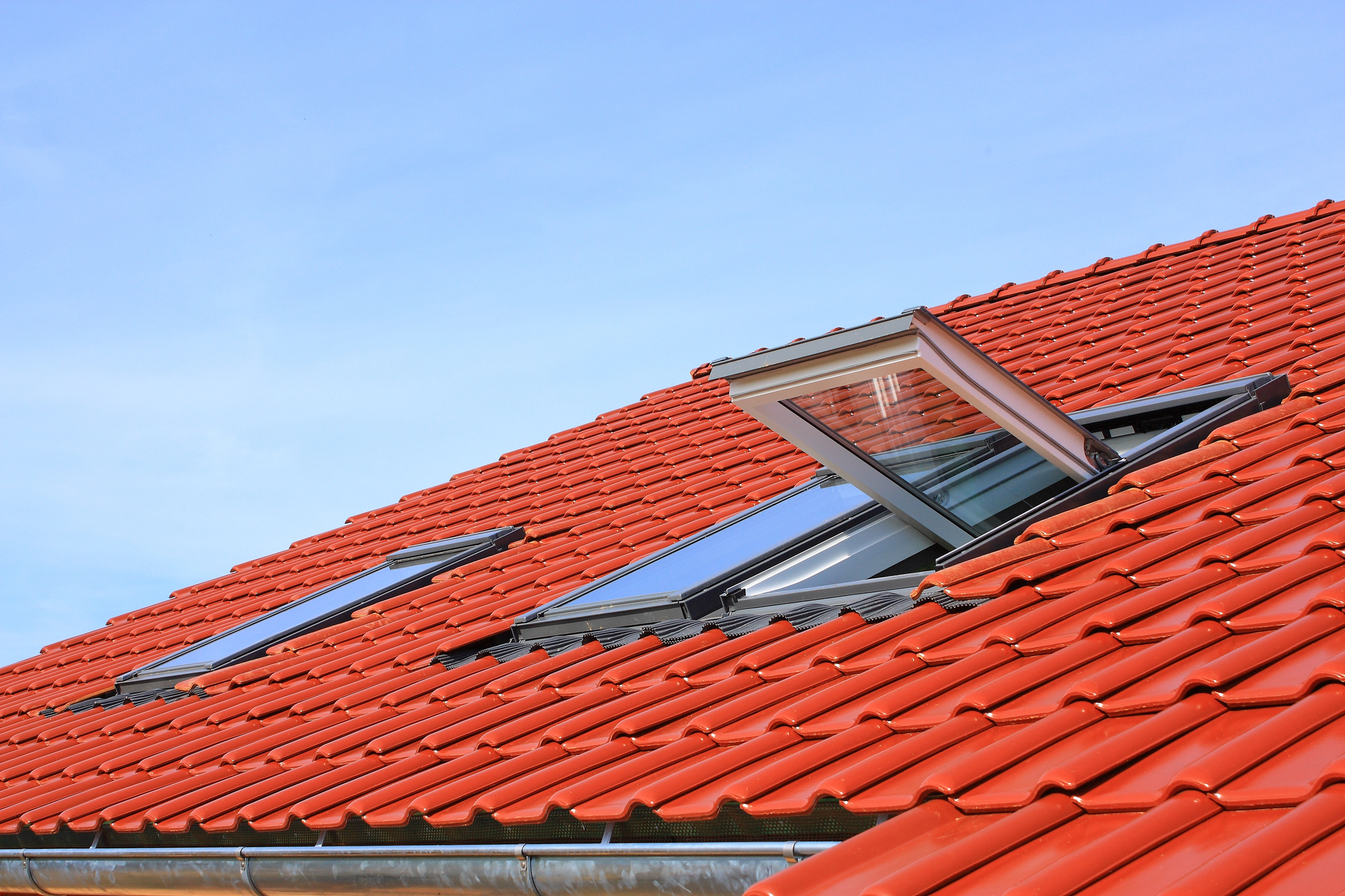 Velux windows installed in a loft conversion project in Stockport by Prima Construction