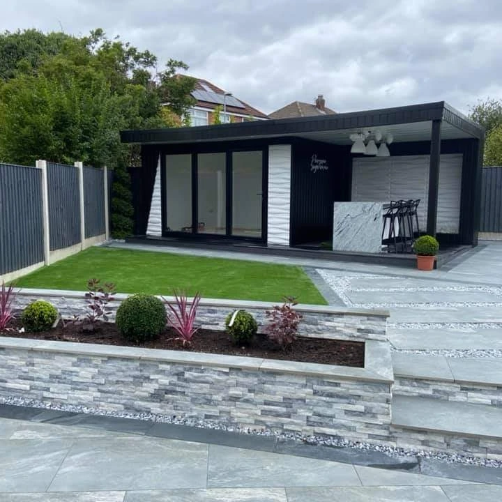 a garden room built in Stockport by Prima Construction in Stockport