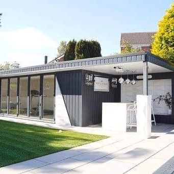Garden office installed by Prima Construction in Stockport